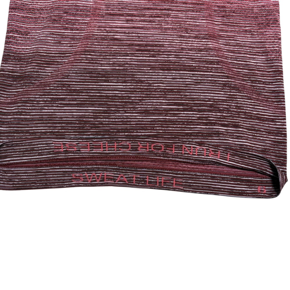 Lululemon Swiftly Tech 2.0 Racerback Tank Top Women's Ombre Red Black Activewear - Picture 9 of 11